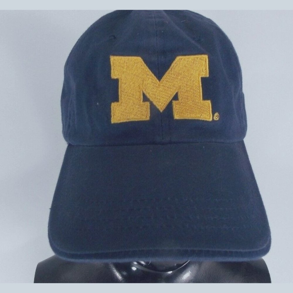 Michigan Wolverines Cap Adjustable Back Embroider… - image 1